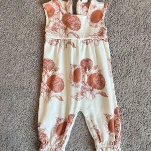Kate Quinn Sunflower Print Kids Jumpsuit